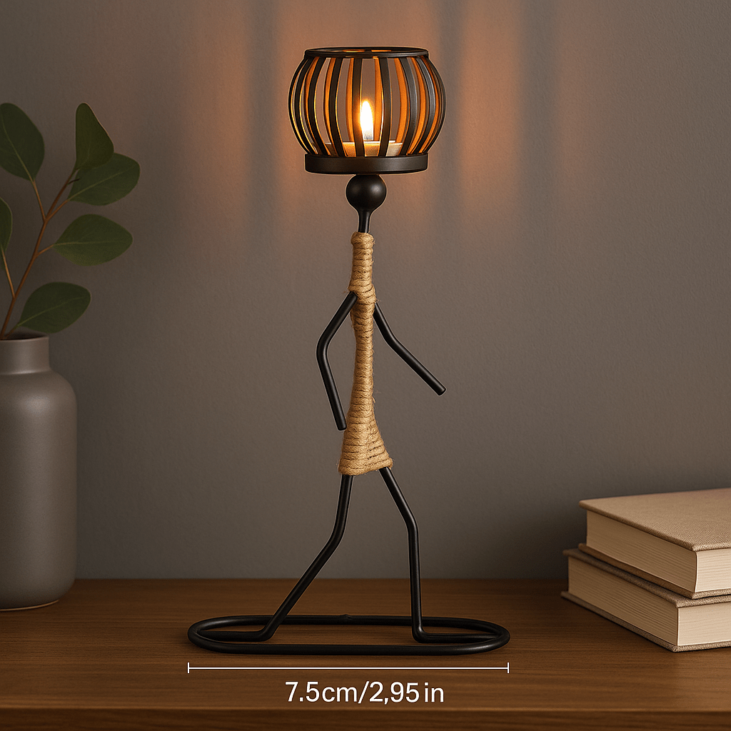 Bougeoir design | Sculptural Élégance - Decoration pour maison