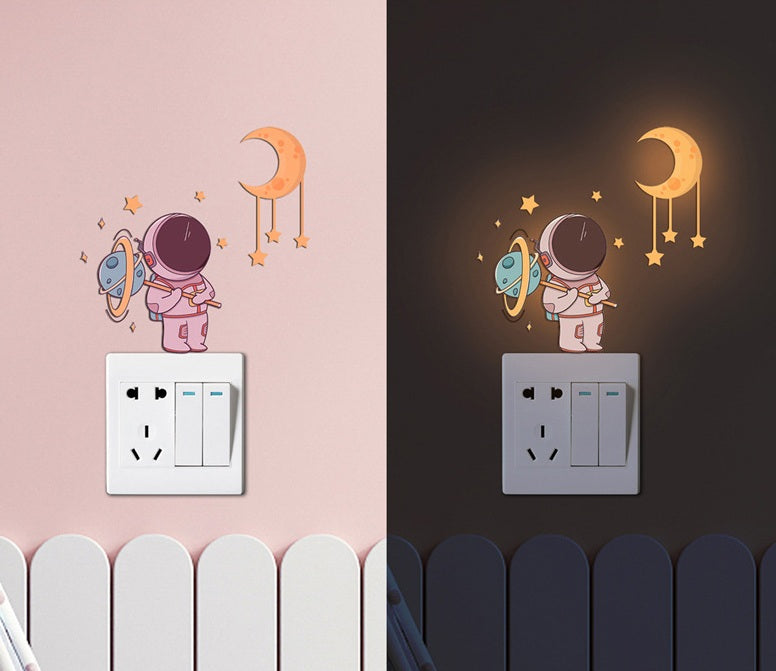 stickers muraux chambre couleur rose