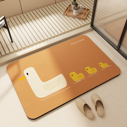 Tapis de bain antidérapant | Diatomite