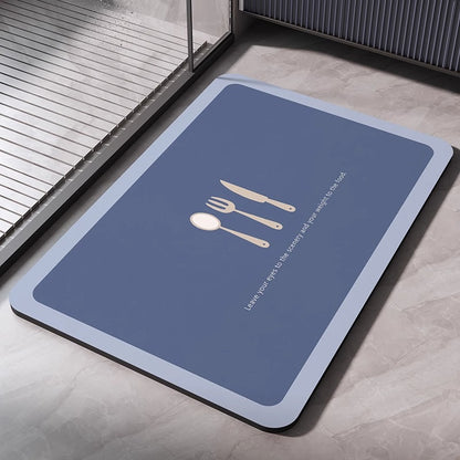 Tapis de bain antidérapant | Diatomite