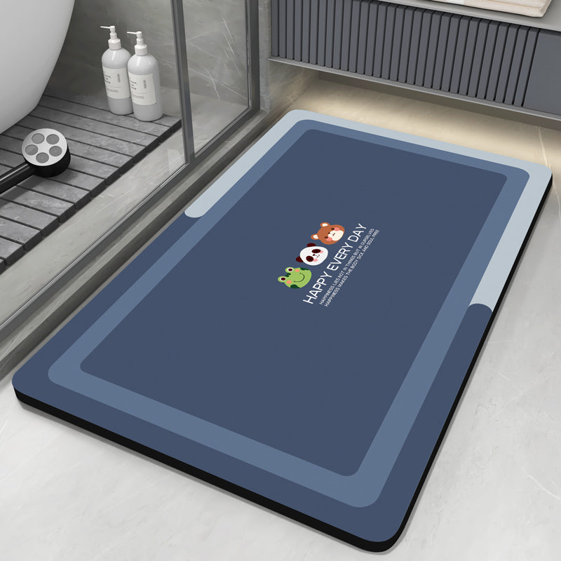 Tapis de bain antidérapant | Diatomite