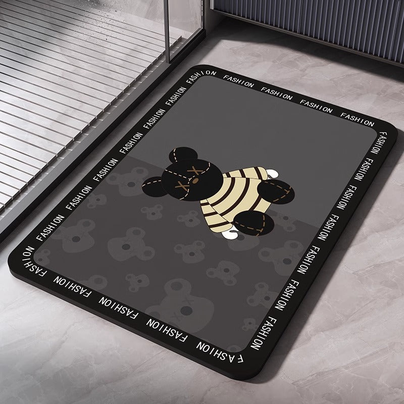 Tapis de bain antidérapant | Diatomite