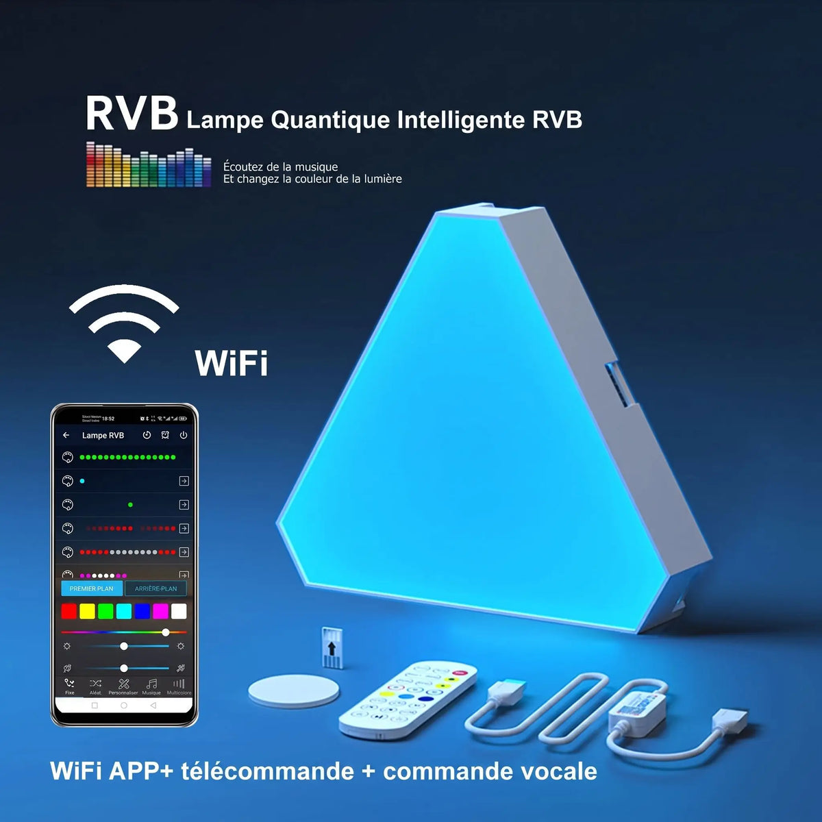 Version wifi applique murale