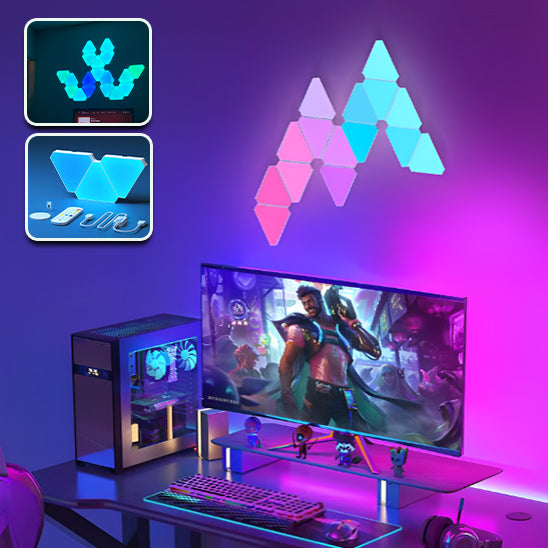 applique murale RGB ambiance energitique caroussel