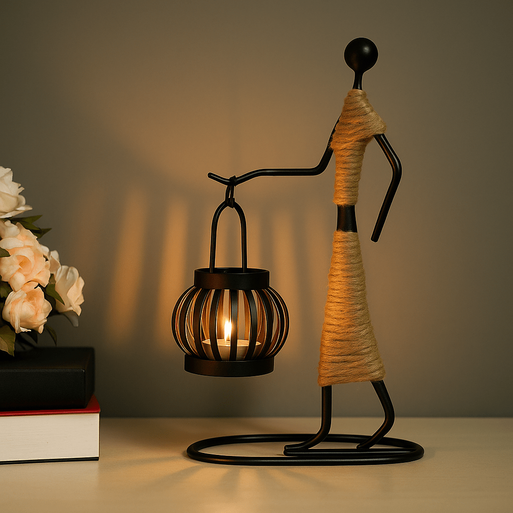 Bougeoir design | Sculptural Élégance - Decoration pour maison