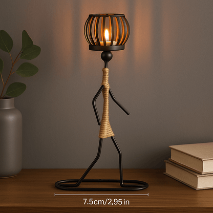 Bougeoir design | Sculptural Élégance - Decoration pour maison