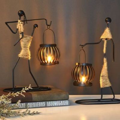 Bougeoir design | Sculptural Élégance - Decoration pour maison