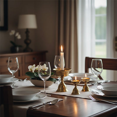 bougoir dore pour diner memorable