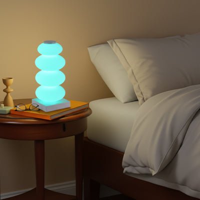 lampe chevet douce bleu