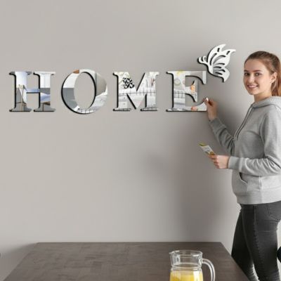 miroir autocollant design 3 d