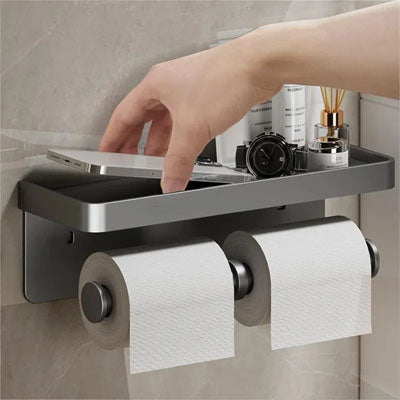 porte papier toilette durable rouille pas