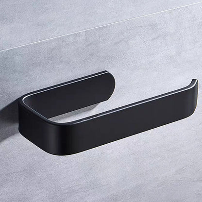 porte papier toilette style moderne noir moyen