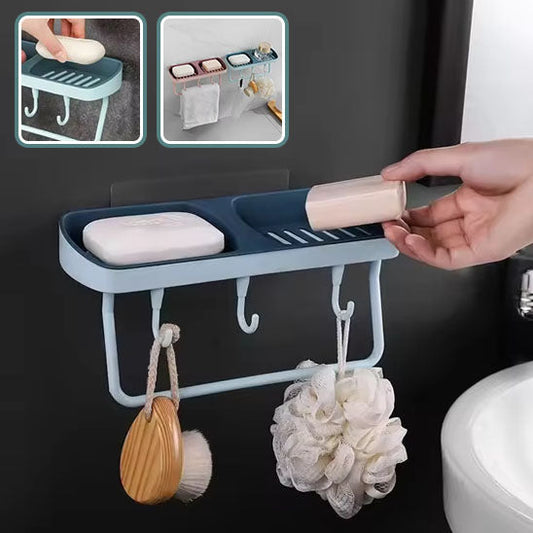 porte savon mural accrochage sans perceuse caroussel