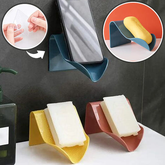 porte savon mural colle partout caroussel