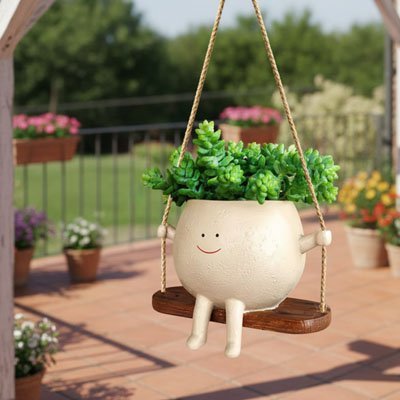 Pot de fleur suspendu | Modern Garden - Decoration pour maison