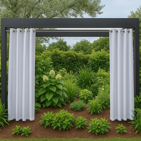 Rideaux extérieur imperméable | TerraProtect - Decoration pour maison