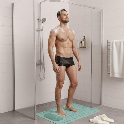 tapis de bain peut etre utiliser pour douche