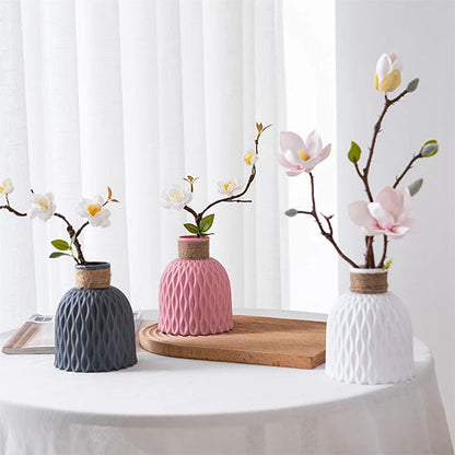 vase plastique decor parfait pour mariage fete bureau table etc